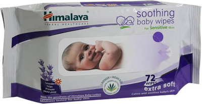 

Himalaya Soothing Baby Wipes 72(72 Pieces)