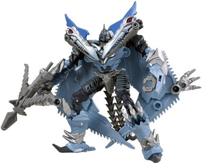 

IndusBay Dinosaur Autobot Transformer The Last Knight strafe dinobot toy for kids(Blue)