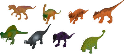 

Apurbas DINOSAUR WORLD 7 INCH COMBO PACK OF 8(Multicolor)