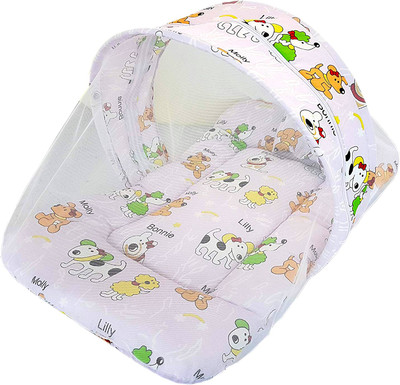 

Amardeep Brownie Mauve Standard Crib(Fabric, Multicolor)