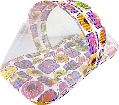 

Amardeep Animal Purple Standard Crib(Fabric, Multicolor)