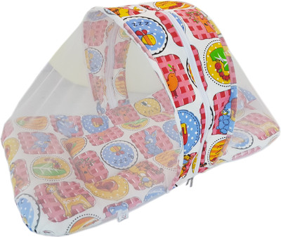 

Amardeep Animal Red Standard Crib(Fabric, Multicolor)