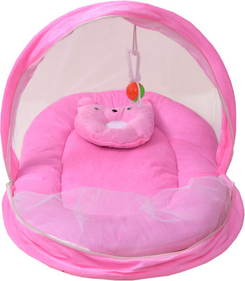 

No kidding babybed Convertable Crib(Fabric, Baby Pink)