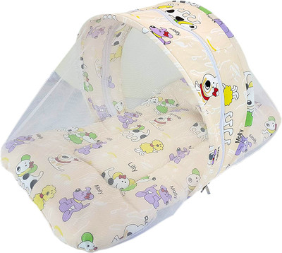 

Amardeep Bownie Cream Standard Crib(Fabric, Multicolor)