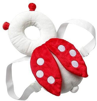 

Kraptick Safety Baby Helmet(Red & White)