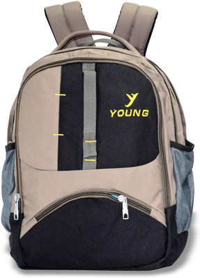 

Young Glitter Backpack for 18-inch (Brown ) 4.5 L Backpack(Brown, Black)