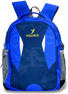 

Young Glitter Backpack for 18-inch (Navy Blue) 4.5 L Backpack(Blue)