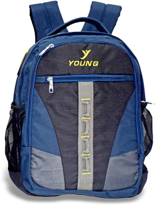 

Young Glitter Backpack for 18-inch (Dark Blue ) 4.5 L Backpack(Blue, Black)