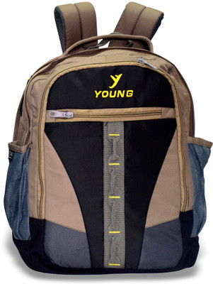 

Young Glitter Backpack for 18-inch (Brown ) 4.5 L Backpack(Brown)