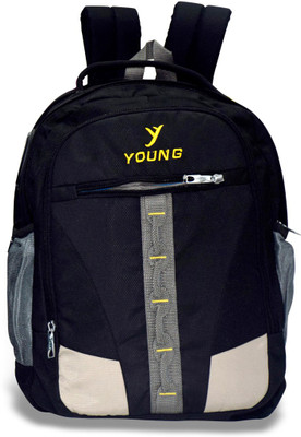

Young Glitter Backpack for 18-inch (Black ) 4.5 L Backpack(Black)