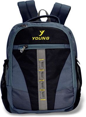 

Young Glitter Backpack for 18-inch ( Dark Grey ) 4.5 L Backpack(Blue)