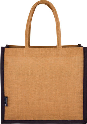 

Promise Bags Perfect Eco Friendly Naturally processed Multipurpose Reusable Jute Bags(Violet Boarder) Multipurpose Bag(Purple, 10 L)