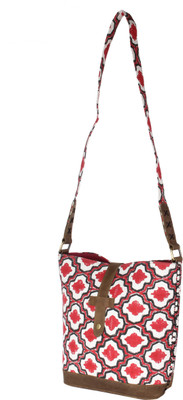 

OONT Bucket Bag Sling Bag(Red, 12 inch)