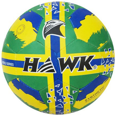 

HAWK Brazil, Rubberised, Extra Durable, Premium Quality, Size  Football - Size: (Pack of 1, Yellow, Multicolor, Neon yellow;multicolor