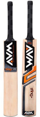 AVM Sting Plus Kashmir Willow Cricket Bat(Short Handle, 1300)