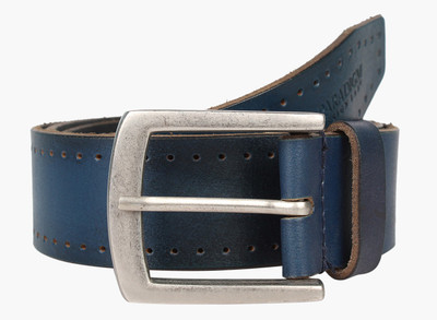 

Paradigm Design Lab Men Casual Blue Genuine Leather Belt