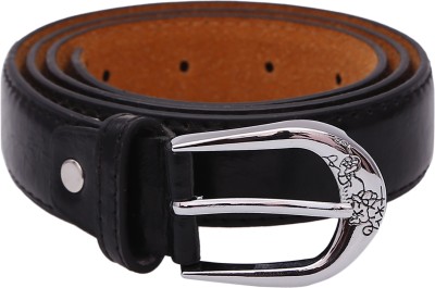 

Stylehoops Men & Women Formal, Casual, Party Black Artificial Leather Belt