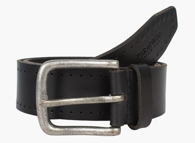 

Paradigm Design Lab Men Casual Black Genuine Leather Belt