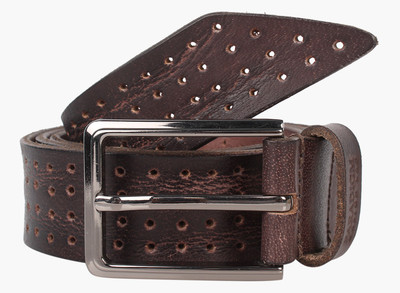 

Paradigm Design Lab Men Casual Brown Genuine Leather Belt