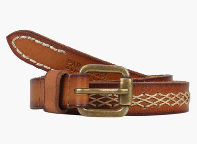 

Paradigm Design Lab Women Casual Tan Genuine Leather Belt