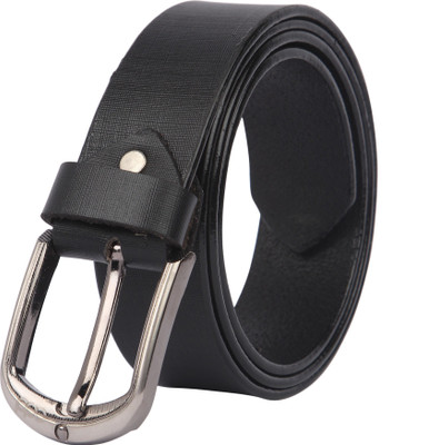 

Addition Men Casual Black Genuine Leather Belt