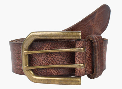 

Paradigm Design Lab Men Casual Tan Genuine Leather Belt