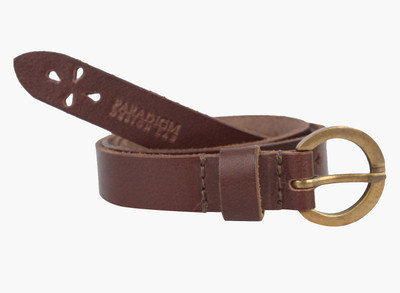

Paradigm Design Lab Women Casual Brown Genuine Leather Belt