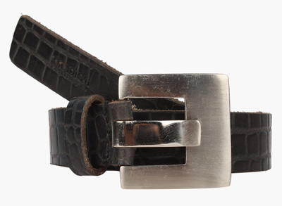 

Paradigm Design Lab Women Casual Black Genuine Leather Belt