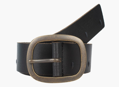 

Paradigm Design Lab Men Casual Black Genuine Leather Belt