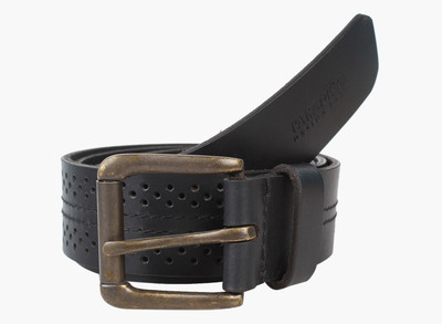 

Paradigm Design Lab Men Casual Black Genuine Leather Belt