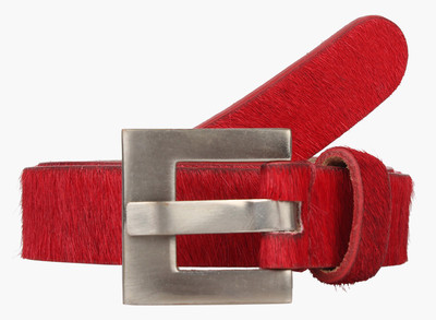 

Paradigm Design Lab Women Casual Red Genuine Leather Belt