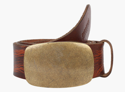 

Paradigm Design Lab Men Casual Black Genuine Leather Belt