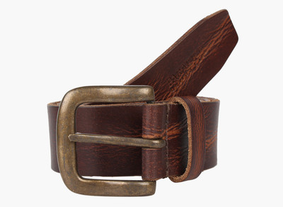 

Paradigm Design Lab Men Casual Brown Genuine Leather Belt