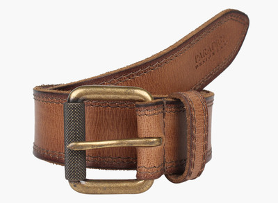 

Paradigm Design Lab Men Casual Tan Genuine Leather Belt
