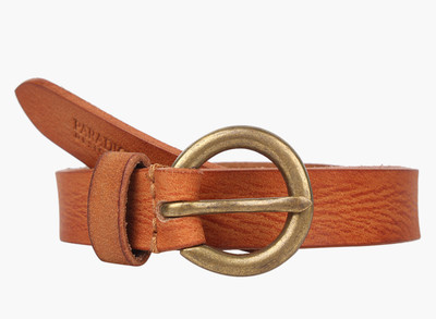 

Paradigm Design Lab Women Casual Tan Genuine Leather Belt