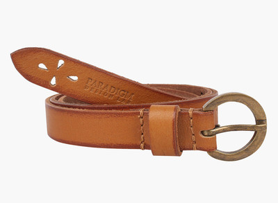 

Paradigm Design Lab Women Casual Tan Genuine Leather Belt