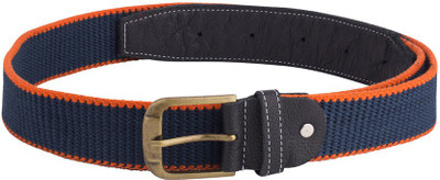 

Voylla Men Casual Blue Fabric Belt, Multicolor