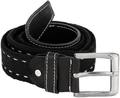 

Voylla Men Casual Black Fabric Belt