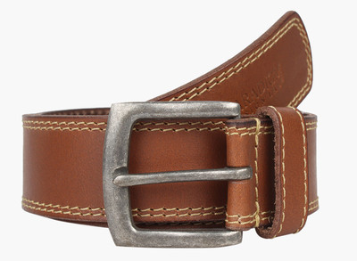 

Paradigm Design Lab Men Casual Tan Genuine Leather Belt
