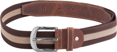 

Voylla Men Casual Brown, Beige Fabric Belt, Multicolor