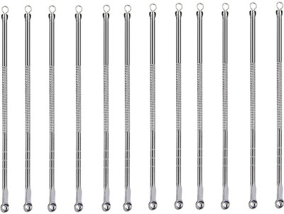 

Gabbu Steel Blackhead Remover Needle(Pack of 12)