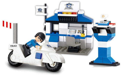 

Sluban City Police Station(Multicolor)