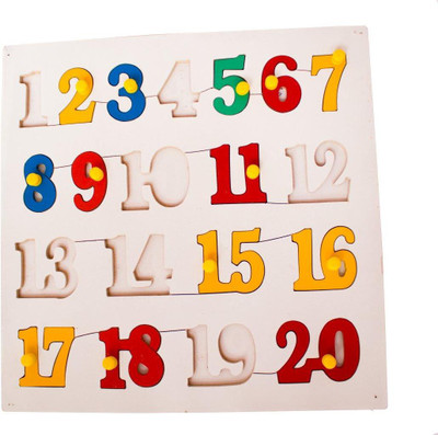 

Toyvala Wooden Numeric Slate Board Game