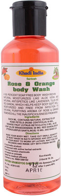 

Khadi India Santosh Orange Rose & Body Wash (210 ml)(210 ml)
