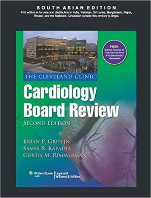Cleveland Clinic Cardiology Board Review (With Solution Codes) 2/e 2nd  Edition(English, Paperback, CARDIOLOGY)
