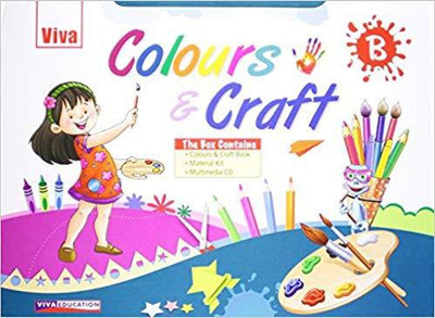 COLOURS & CRAFT - B - (With Material & CD)(English, Paperback, Viva Education)