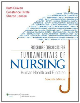 Procedure Checklists for Fundamentals of Nursing(English, Paperback, Craven Ruth F. EdD, RN)