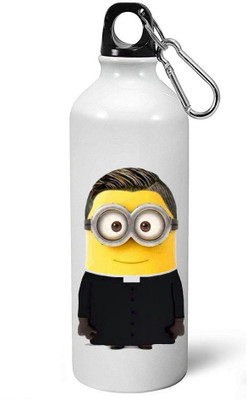 

MUGKIN Official printed Bottle ml- 750 ml Sipper(Pack of 1, White)