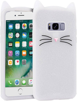 CASE CREATION Back Cover for Samsung Galaxy S8 Plus(White, Grip Case, Silicon, Pack of: 1)