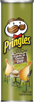 

Pringles Potato Crisps, French Onion Dip - 158g (5.5oz) Chips(158 g)